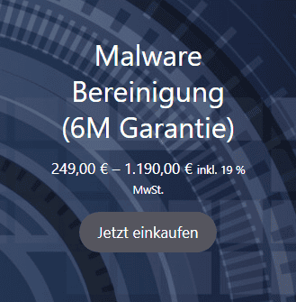 malware bereinigung