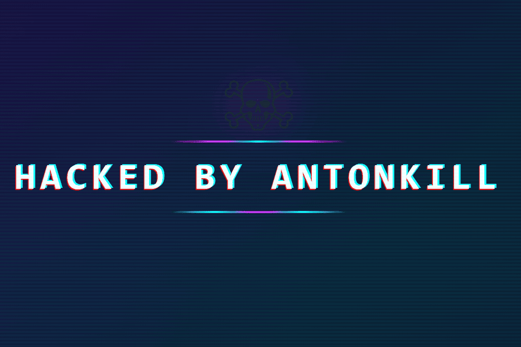 Hacked by AntonKill - Helix3-Defacement auf einer gehackten Joomla-Seite