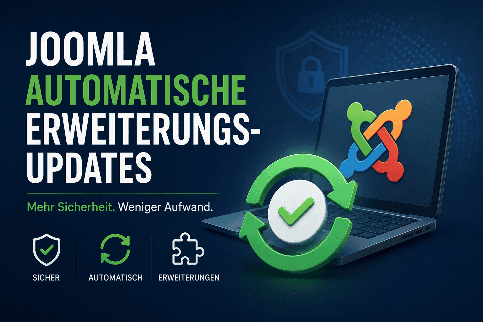 Set up Joomla automatic extension updates securely with HTProtect